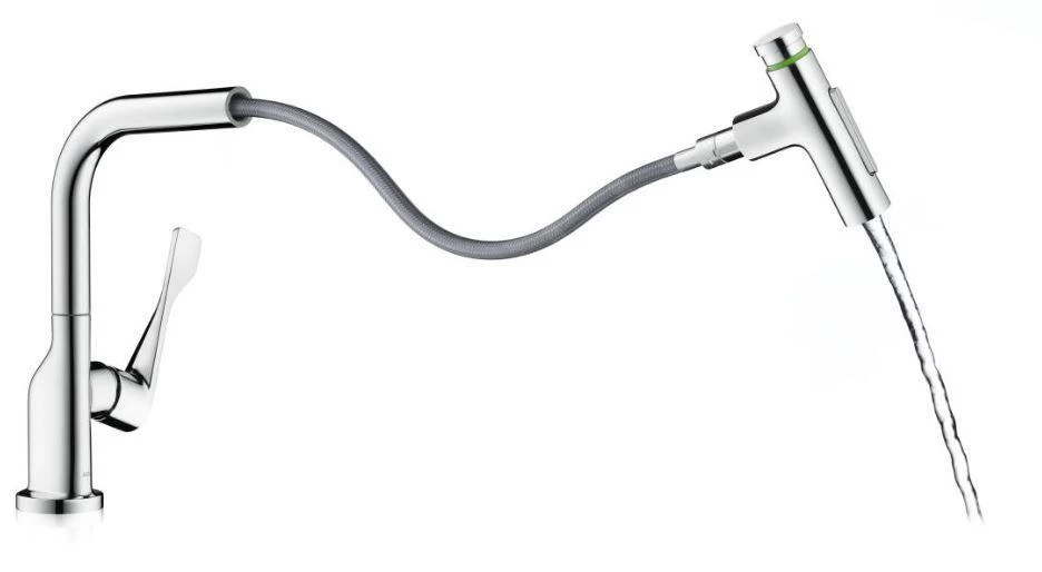 Axor Citterio - Miscelatore Da Lavello Con Doccetta Estraibile E Deviatore, Cromo 39862000 5 Axor Citterio - Miscelatore Da Lavello Con Doccetta Estraibile E Deviatore, Cromo 39862000 - immagine 3