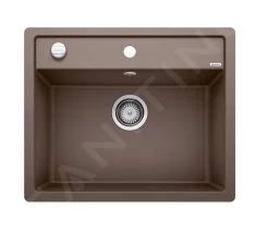 Blanco Dalago 6 - Lavello In Silgranit, 605x500 Mm, Con Comando Di Scarico, Caffé 515095