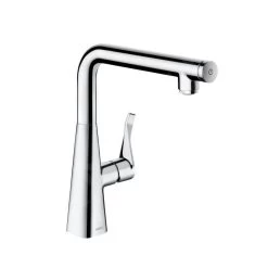 Hansgrohe Metris Select - Miscelatore Monocomando 260 Per Lavello, Cromato 14847000