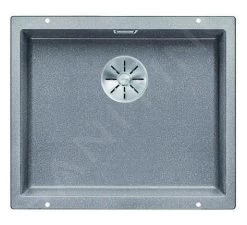 Blanco Subline 500 - Lavello In Silgranit, 530x460 Mm, InFino, Color Alluminio 523434