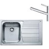 Franke Set - Set N82, Lavello In Acciaio Inox LLX 611/2 E Miscelatore FC 3054.031, Inox/cromo 101.0650.595 -Forniture Per Attrezzature Da Cucina ae6e6b9380dc7ea6017e6e9b