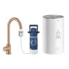 Grohe Red - Rubinetto Da Lavello Mono Con Bollitore E Dispositivo Di Filtraggio, Cisterna M, Warm Sunset Spazzolato 30085DL1 -Forniture Per Attrezzature Da Cucina aed639dfa5ef7a77b3f1fedd