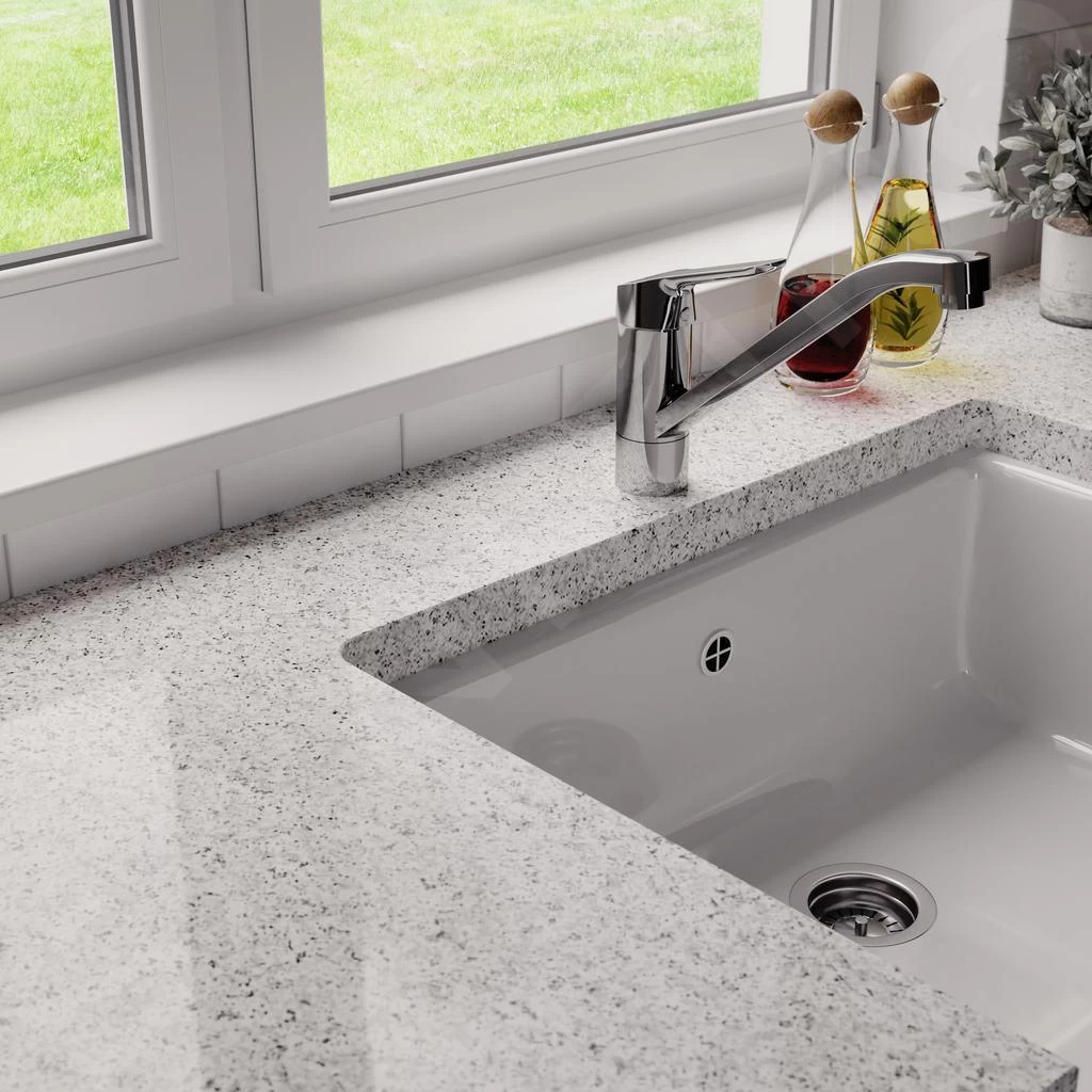 Ideal Standard CeraFlex - Miscelatore Da Lavello, Sottofinestra, BlueStart, Cromo BC132AA 6 Ideal Standard CeraFlex - Miscelatore Da Lavello, Sottofinestra, BlueStart, Cromo BC132AA - immagine 4