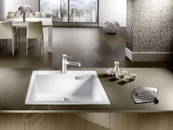 Blanco Pleon 8 - Lavello In Silgranit, 700x510 Mm, Bianco 523047 -Forniture Per Attrezzature Da Cucina b08ce152ae2b35c7d65eedef