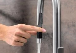 Blanco Candor S - Miscelatore Da Lavello Con Bocca Di Erogazione Estraibile, Acciaio Inox Spazzolato 525125 -Forniture Per Attrezzature Da Cucina b15a79a30c1390d9f4385585