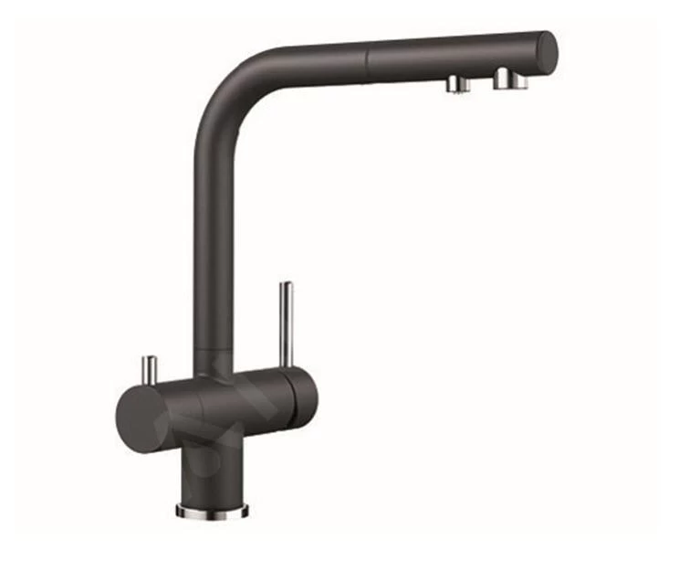 Blanco Fontas S II - Miscelatore Da Lavello Con Bocca Di Erogazione Estraibile E Funzione Di Filtraggio, Nero 526158 3 Blanco Fontas S II - Miscelatore Da Lavello Con Bocca Di Erogazione Estraibile E Funzione Di Filtraggio, Nero 526158