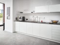 Grohe Red - Miscelatore Per Lavello Duo Con Boiler E Sistema Di Filtraggio, Serbatoio M, Supersteel 30083DC1 -Forniture Per Attrezzature Da Cucina b4823bd2b17fefb8fee49998