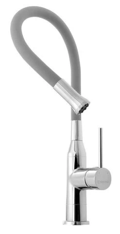 Sapho Rubinetteria - Miscelatore Da Lavello Sili Con Braccio Di Erogazione Flessibile, Color Argento/cromo SR414 10 Sapho Rubinetteria - Miscelatore Da Lavello Sili Con Braccio Di Erogazione Flessibile, Color Argento/cromo SR414 -Forniture Per Attrezzature Da Cucina b4e5185f8301f35235d57c27