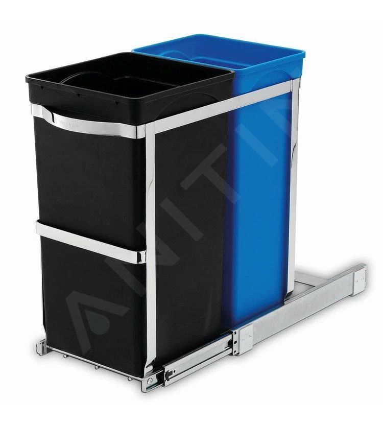 Simplehuman Pattumiere - Pattumiera Incorporata, Differenziata 20/15 L CW1016 3 Simplehuman Pattumiere - Pattumiera Incorporata, Differenziata 20/15 L CW1016