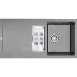 Franke Maris - Lavello In Fragranite MRG 651, 970x500 Mm, Pietra Grigia 114.0120.253 -Forniture Per Attrezzature Da Cucina b65d55b9da2f94f2667273d9