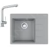 Franke Set - Set G212, Lavello In Fragranite CNG 611-62 TL/2 E Miscelatore Samoa, Pietra Grigia/cromo 114.0650.743 1 Franke Set - Set G212, Lavello In Fragranite CNG 611-62 TL/2 E Miscelatore Samoa, Pietra Grigia/cromo 114.0650.743 -Forniture Per Attrezzature Da Cucina b70776c88d6abd7de34e020d