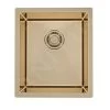 Alveus Quadrix Monarch - Lavello 390x450 Mm, Bronze 1103318 -Forniture Per Attrezzature Da Cucina b7ce163cbe3737966f2d292b