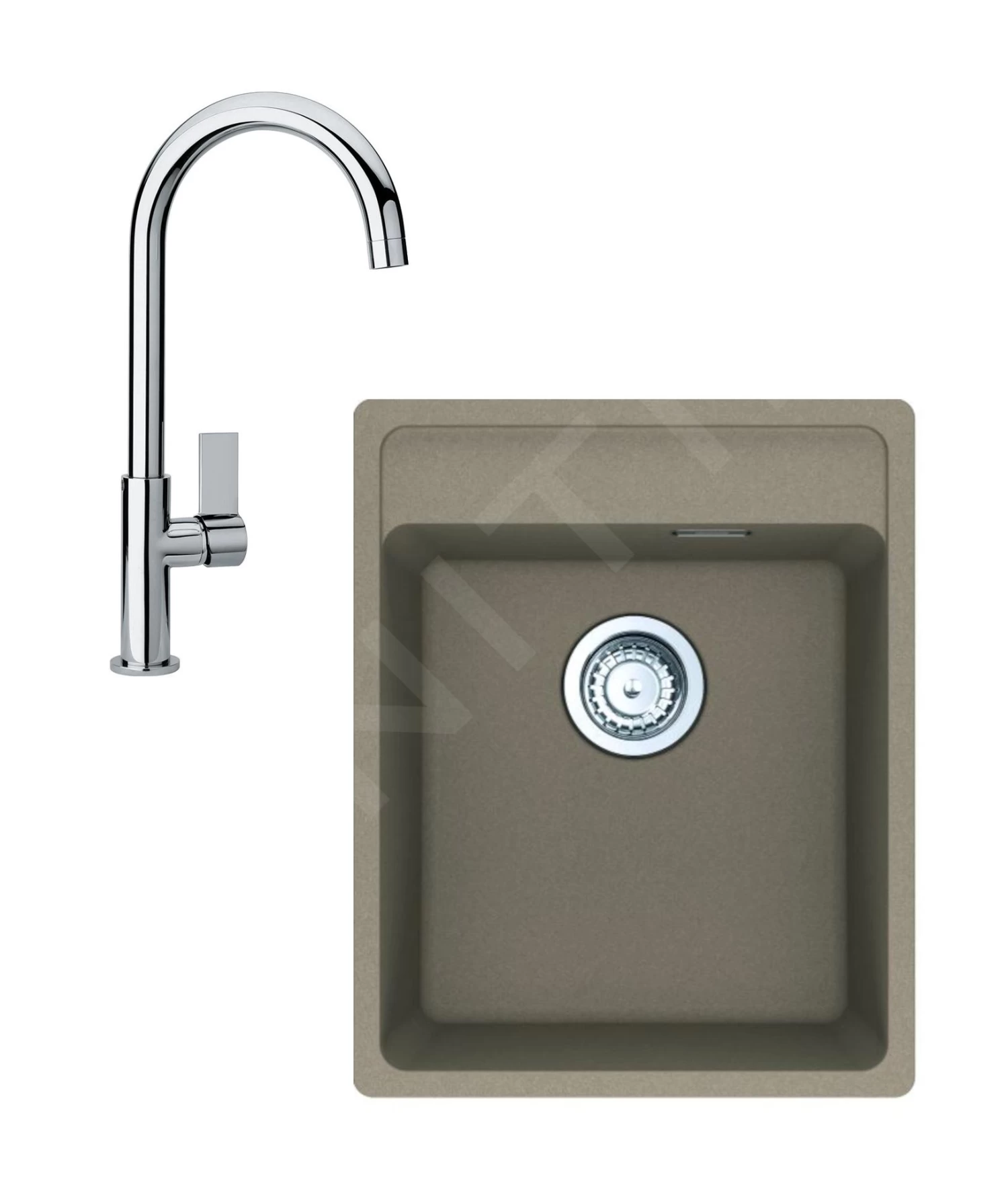 Franke Set - Set G240, Lavello In Fragranite MRG 610-37 RTL E Miscelatore FP 0408.031, Cashmere/cromo 114.0675.650 3 Franke Set - Set G240, Lavello In Fragranite MRG 610-37 RTL E Miscelatore FP 0408.031, Cashmere/cromo 114.0675.650