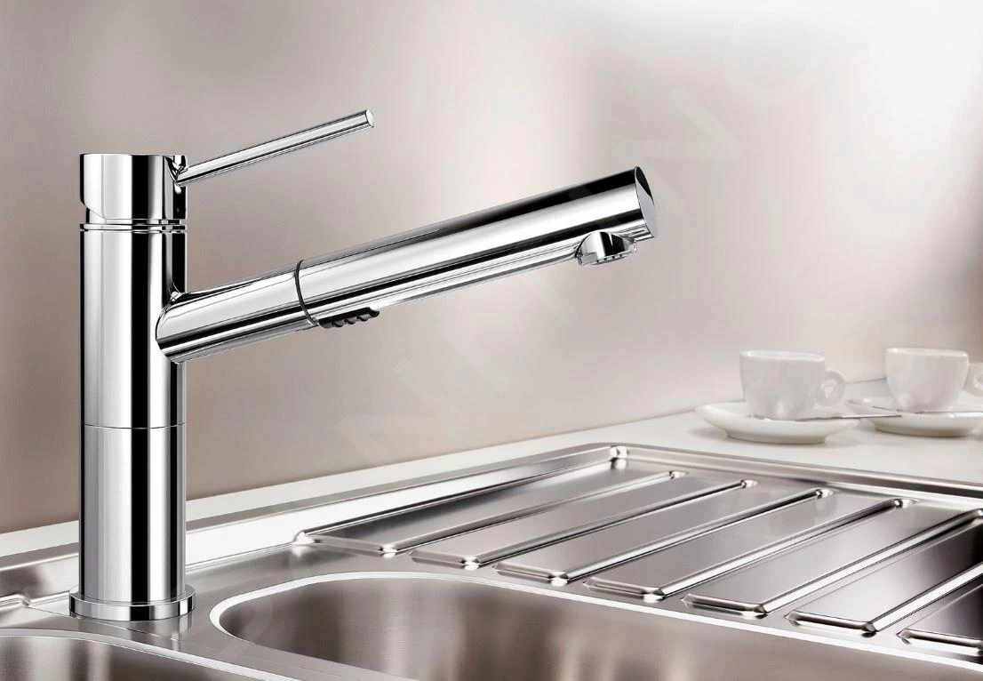 Blanco Alta S - Miscelatore Da Lavello Con Doccetta Estraibile, Cromo 518407 5 Blanco Alta S - Miscelatore Da Lavello Con Doccetta Estraibile, Cromo 518407 - immagine 3