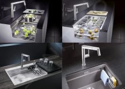 Blanco Etagon 6 - Lavello In Silgranit, 600x510 Mm, Con Guide Scorrevoli, InFino, Antracite 524529 -Forniture Per Attrezzature Da Cucina bccf5d752b3def82cfc55c5e