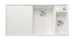 Blanco Axia III 6 - Lavello In Silgranit, 990x500 Mm, Con Comando Remoto Dello Scarico E Accessori, InFino, Bianco 523492