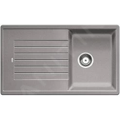 Blanco Zia 45 - Lavello In Silgranit, 860x500 Mm, Color Alluminio 516739