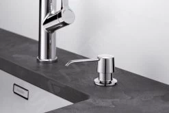 Blanco Accessori - Dispenser Di Sapone Liquido Yano, Cromo 524256 -Forniture Per Attrezzature Da Cucina c3ae9767e6f93de007935035