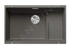 Blanco Subline 700 - Lavello In Silgranit, 730x460 Mm, InFino, Grigio 527355
