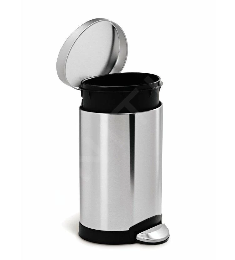 Simplehuman Pattumiere - Pattumiera 6 L, Acciaio Inox Spazzolato CW1834CB 8 Simplehuman Pattumiere - Pattumiera 6 L, Acciaio Inox Spazzolato CW1834CB - immagine 6