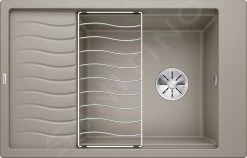 Blanco Elon XL 6 - Lavello In Silgranit, 780x500 Mm, Con Accessori, InFino, Tartufo 524841