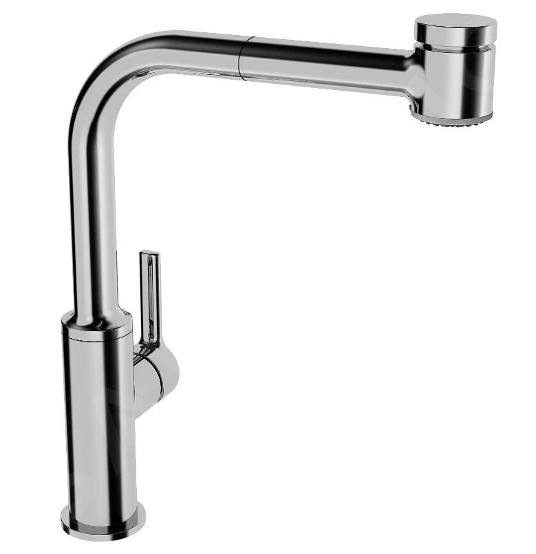 Hansa Ronda - Miscelatore Monocomando Per Lavello Con Erogatore Estraibile, Cromato 54912283 3 Hansa Ronda - Miscelatore Monocomando Per Lavello Con Erogatore Estraibile, Cromato 54912283