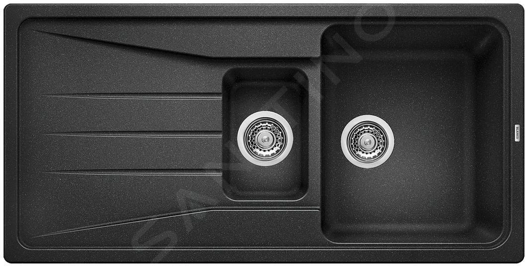 Blanco Sona 6 - Lavello In Silgranit, 1000x500 Mm, Antracite 519852 3 Blanco Sona 6 - Lavello In Silgranit, 1000x500 Mm, Antracite 519852