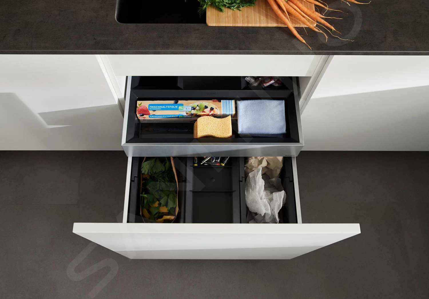 Blanco Select - Pattumiera Incorporata, Differenziata, 45 L 526209 5 Blanco Select - Pattumiera Incorporata, Differenziata, 45 L 526209 - immagine 3