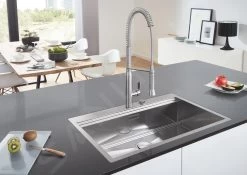 Grohe K7 - Miscelatore Monocomando Per Lavello, Supersteel 31379DC0 -Forniture Per Attrezzature Da Cucina c9678ce10b77a9158eb951e3