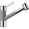 Blanco Tivo S - Miscelatore Da Lavello Con Doccetta Estraibile, Color Alluminio/cromo 517611 -Forniture Per Attrezzature Da Cucina caa7e31038ad192e2329d8ad