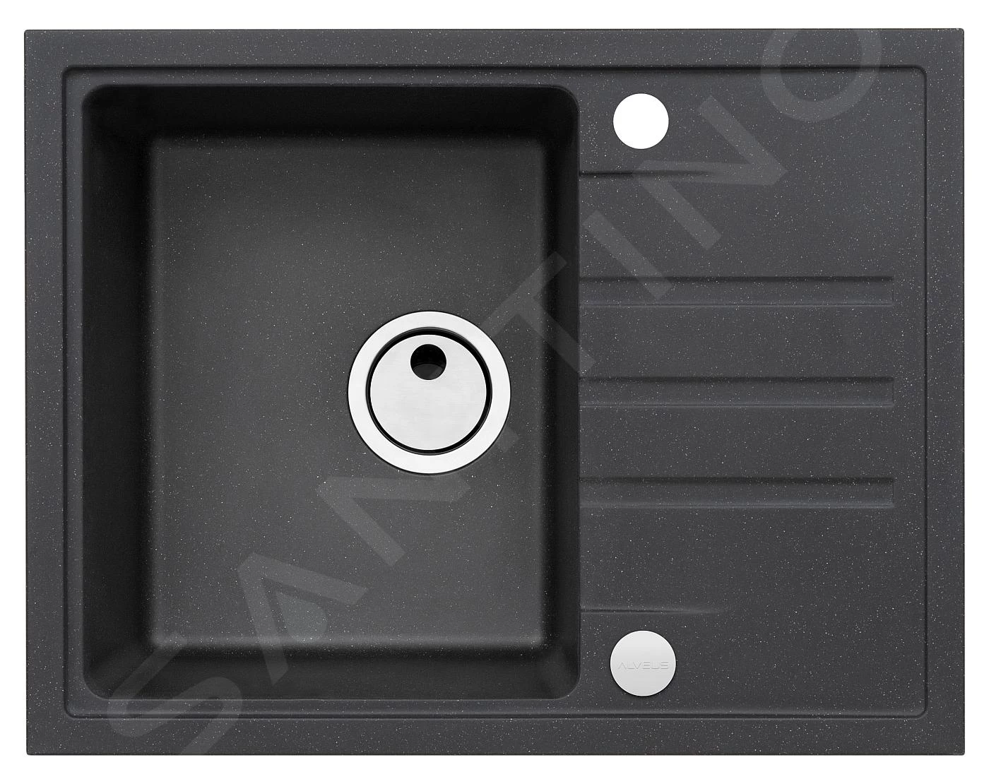 Alveus Set - Set Lavello Intermezzo 30 E Miscelatore Tonia, Carbon SETA361 5 Alveus Set - Set Lavello Intermezzo 30 E Miscelatore Tonia, Carbon SETA361 - immagine 3