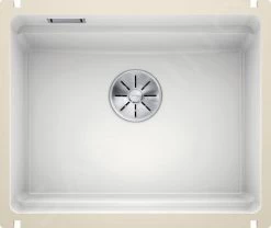 Blanco Etagon 500 - Lavello In Ceramica, 540x456 Mm, Con Guide Scorrevoli, Bianco Lucido 525149