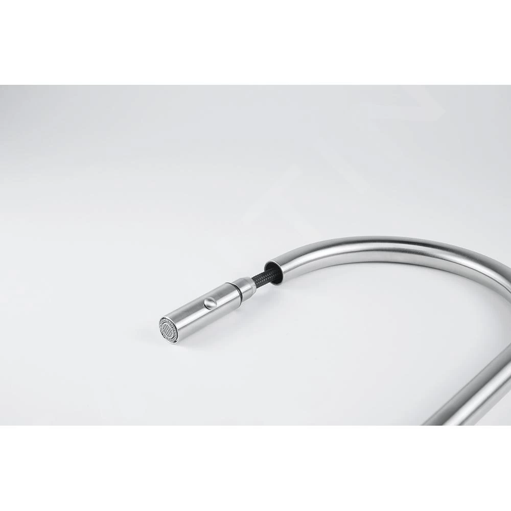 Franke Eos Neo - Miscelatore Da Lavello FC 0045.501 Con Bocca Di Erogazione Estraibile, Acciaio Inox 115.0590.045 10 Franke Eos Neo - Miscelatore Da Lavello FC 0045.501 Con Bocca Di Erogazione Estraibile, Acciaio Inox 115.0590.045 - immagine 8