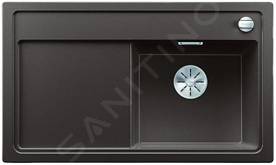 Blanco Zenar 45 - Lavello In Silgranit, 860x510 Mm, Con Comando Remoto Dello Scarico, Color Caffé 523798 3 Blanco Zenar 45 - Lavello In Silgranit, 860x510 Mm, Con Comando Remoto Dello Scarico, Color Caffé 523798