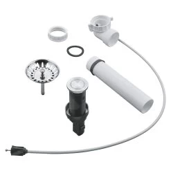 Grohe Sistemi Di Scarico - Sistema Di Scarico Per Lavello, Acciaio Inox Spazzolato 40986SD0 -Forniture Per Attrezzature Da Cucina d1fef6196fec42f048bc9436