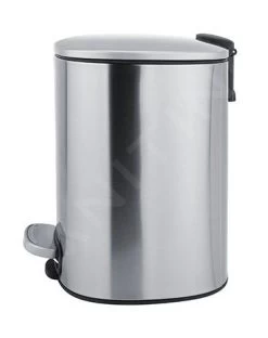 Nimco Pattumiere - Pattumiera 5 L, Acciaio Inox Opaco KOS 9005-10 -Forniture Per Attrezzature Da Cucina d23ef4a1b224f4a3809f9021