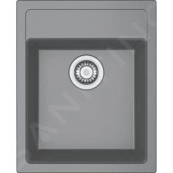 Franke Set - Set Da Cucina T51, Lavello In Tectonite SID 610-40 E Miscelatore FN 0147.031, Grigio/cromo 114.0508.414 -Forniture Per Attrezzature Da Cucina d31bbb631a1c0ec4add78663