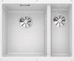 Blanco Subline 340/160 - Lavello In Silgranit, 555x460 Mm, Vasca A Sx, Bianco 523552