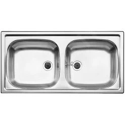 Blanco Top EZ - Lavello, 860x435 Mm, Acciaio Inox 500372