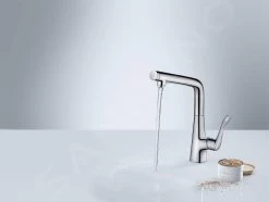Hansgrohe Metris New - Miscelatore Monocomando Per Lavello 320, Cromato 14883000 -Forniture Per Attrezzature Da Cucina d8ecbc4dc3220701e9cfc9c0