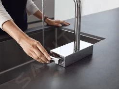 Hansgrohe M81 - Miscelatore Da Lavello Aquno Select Con Bocca Di Erogazione Estraibile E Getto Doccia Piatto, SBox, Cromo 73830000 -Forniture Per Attrezzature Da Cucina d9d4d7d11f942d0003f9b302