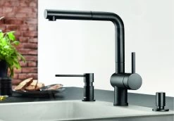 Blanco Accessori - Dispenser Di Detergente Lato, Nero Opaco 525789 9 Blanco Accessori - Dispenser Di Detergente Lato, Nero Opaco 525789 -Forniture Per Attrezzature Da Cucina da6a8222a3d823f39a38b68d 1