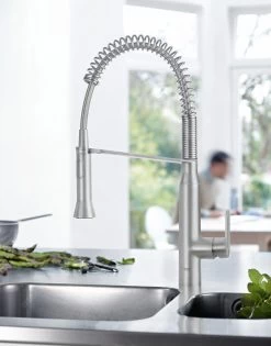 Grohe K7 - Miscelatore Monocomando Per Lavello, Supersteel 31379DC0 -Forniture Per Attrezzature Da Cucina da90dbefe143ae8074a81801