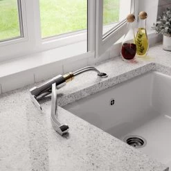 Ideal Standard CeraFlex - Miscelatore Da Lavello, Sottofinestra, BlueStart, Cromo BC132AA 8 Ideal Standard CeraFlex - Miscelatore Da Lavello, Sottofinestra, BlueStart, Cromo BC132AA -Forniture Per Attrezzature Da Cucina dafe4760cd2e20e03abf00f0