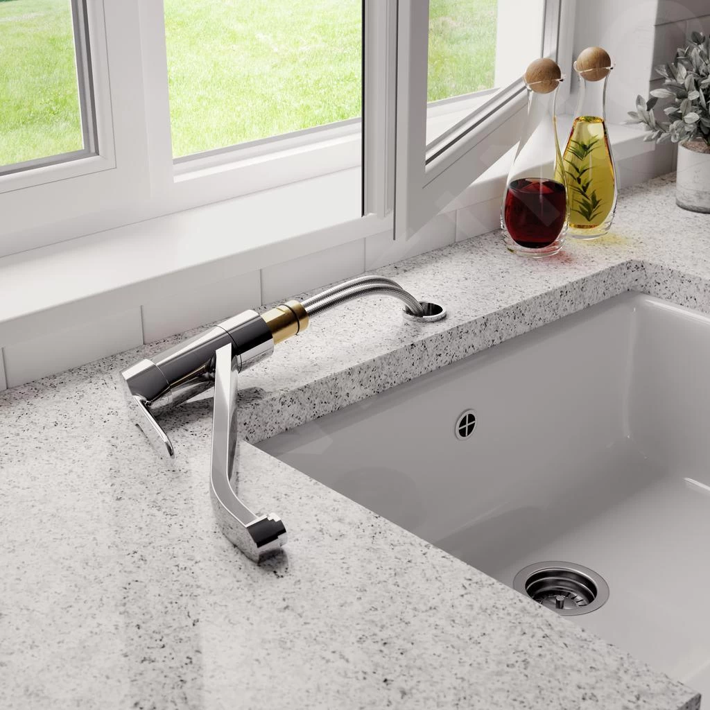 Ideal Standard CeraFlex - Miscelatore Da Lavello, Sottofinestra, BlueStart, Cromo BC132AA 5 Ideal Standard CeraFlex - Miscelatore Da Lavello, Sottofinestra, BlueStart, Cromo BC132AA - immagine 3