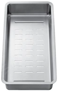 Blanco Accessori - Vaschetta Universale Per Lavello Divon II E Etagon, Acciaio Inox 231396
