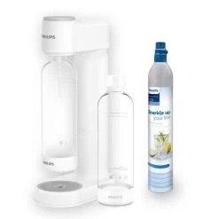 Philips GoZero - Soda Maker Lite Con Accessori, Bianco ADD4901WH/10