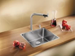 Blanco Vonda - Miscelatore Da Lavello, Acciaio Inox Spazzolato 518435 12 Blanco Vonda - Miscelatore Da Lavello, Acciaio Inox Spazzolato 518435 -Forniture Per Attrezzature Da Cucina dd3116ac02fbb95e42a5e2a6