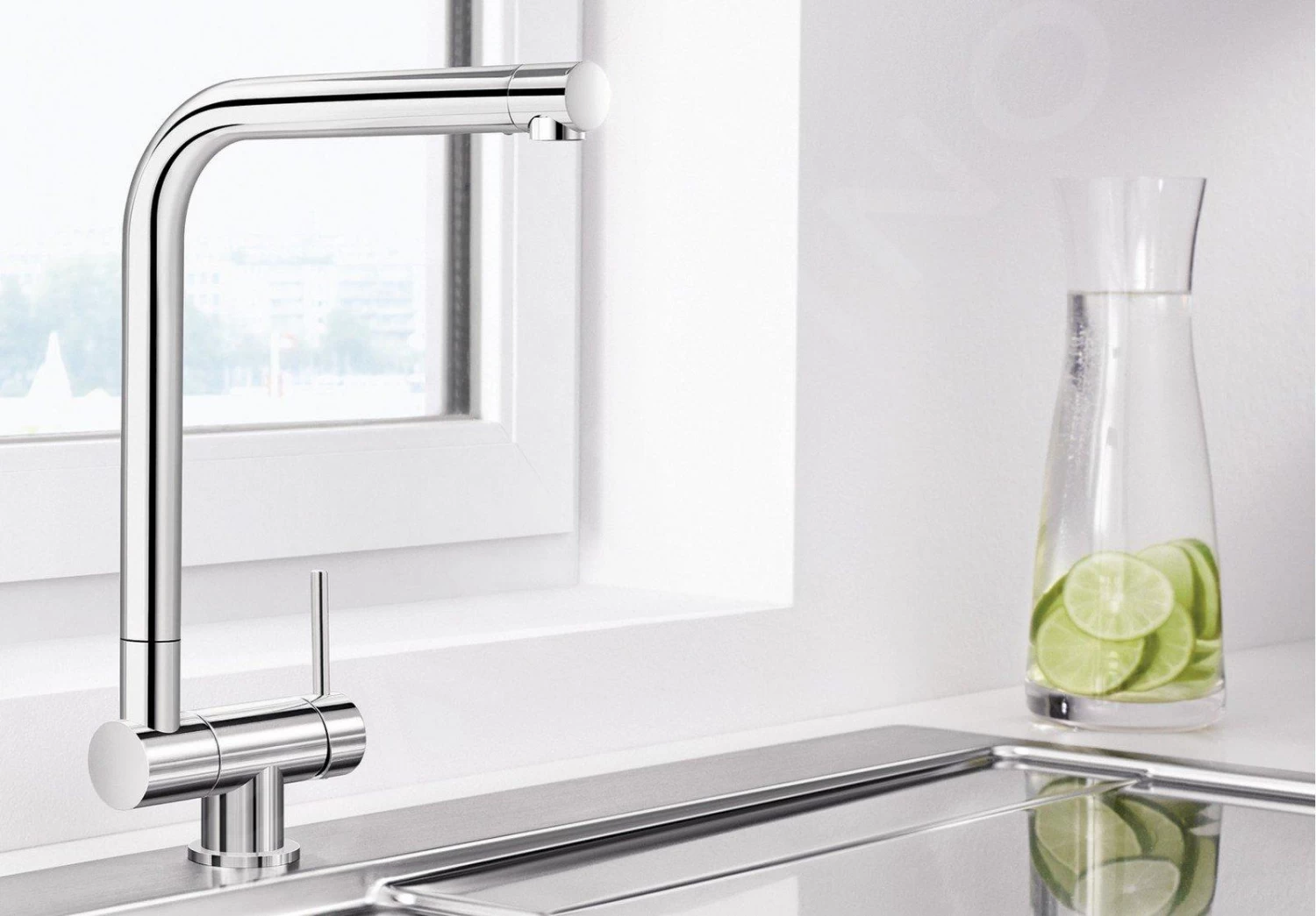 Blanco Laressa F - Miscelatore Da Lavello, Sottofinestra, Cromo 521545 5 Blanco Laressa F - Miscelatore Da Lavello, Sottofinestra, Cromo 521545 - immagine 3