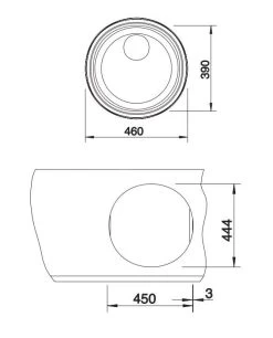 Blanco Rondosol - Lavello, Diametro 460 Mm, Acciaio Inox Spazzolato 513307 7 Blanco Rondosol - Lavello, Diametro 460 Mm, Acciaio Inox Spazzolato 513307 -Forniture Per Attrezzature Da Cucina e13b1ad448d4fd47e897d0eb